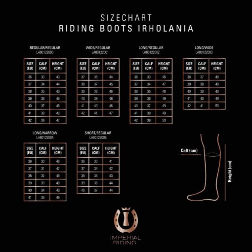 Oficerki skórzane Imperial Riding r 36 / Short / Niebieskie - obrazek 3