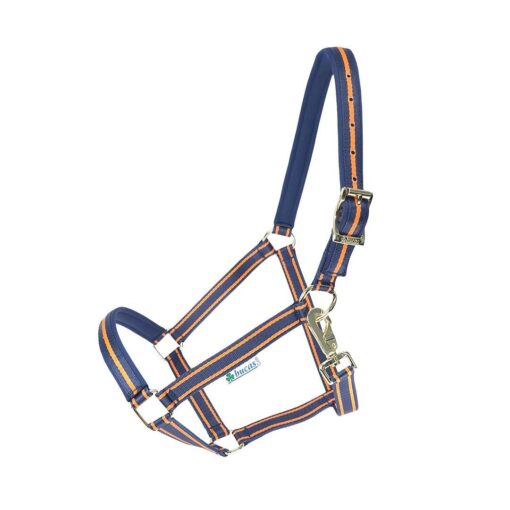 Bucas Dublin Halter - granatowo-pomarańczowy - FULL