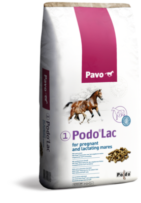 PAVO Podo Lac 1 Pellets 20 kg – Granulat dla klaczy źrebnych i karmiących